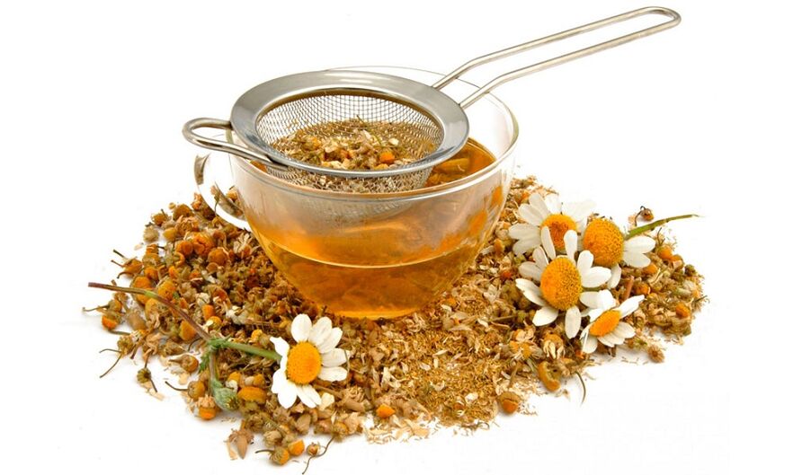 Chamomile decoction para sa prostatitis